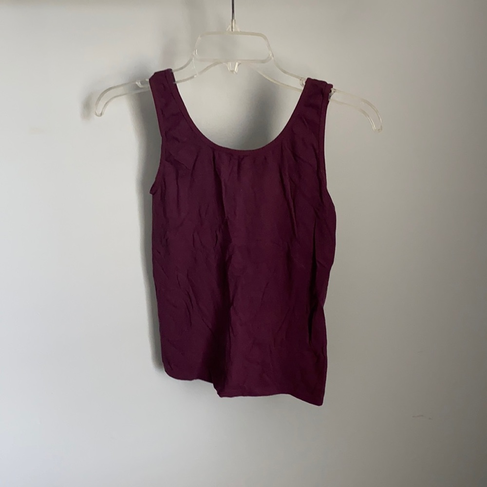 Taglia ladies plum tank top